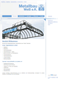 Mobile Screenshot of metallbau-weiss.net